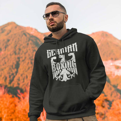 GERMAN BOXING - Premium Hoodie Hoodie MarketPrint 