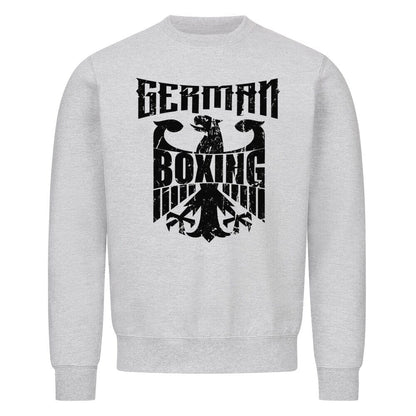 GERMAN BOXING - Sweatshirt Sweatshirt MarketPrint S Heather Grey 