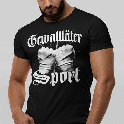 GEWALTTÄTER SPORT Premium -Shirt T-Shirt MarketPrint 