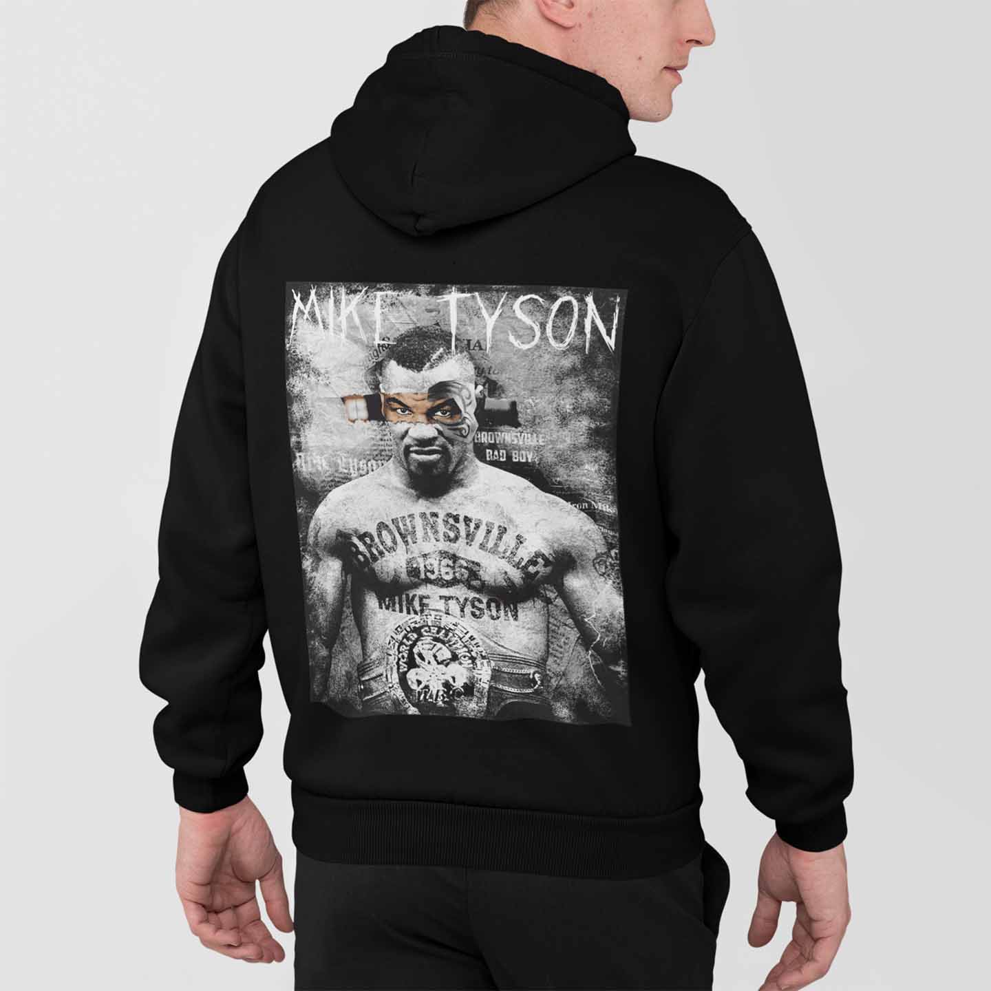 MIKE TYSON Brownsville - Premium Hoodie Hoodie MarketPrint 