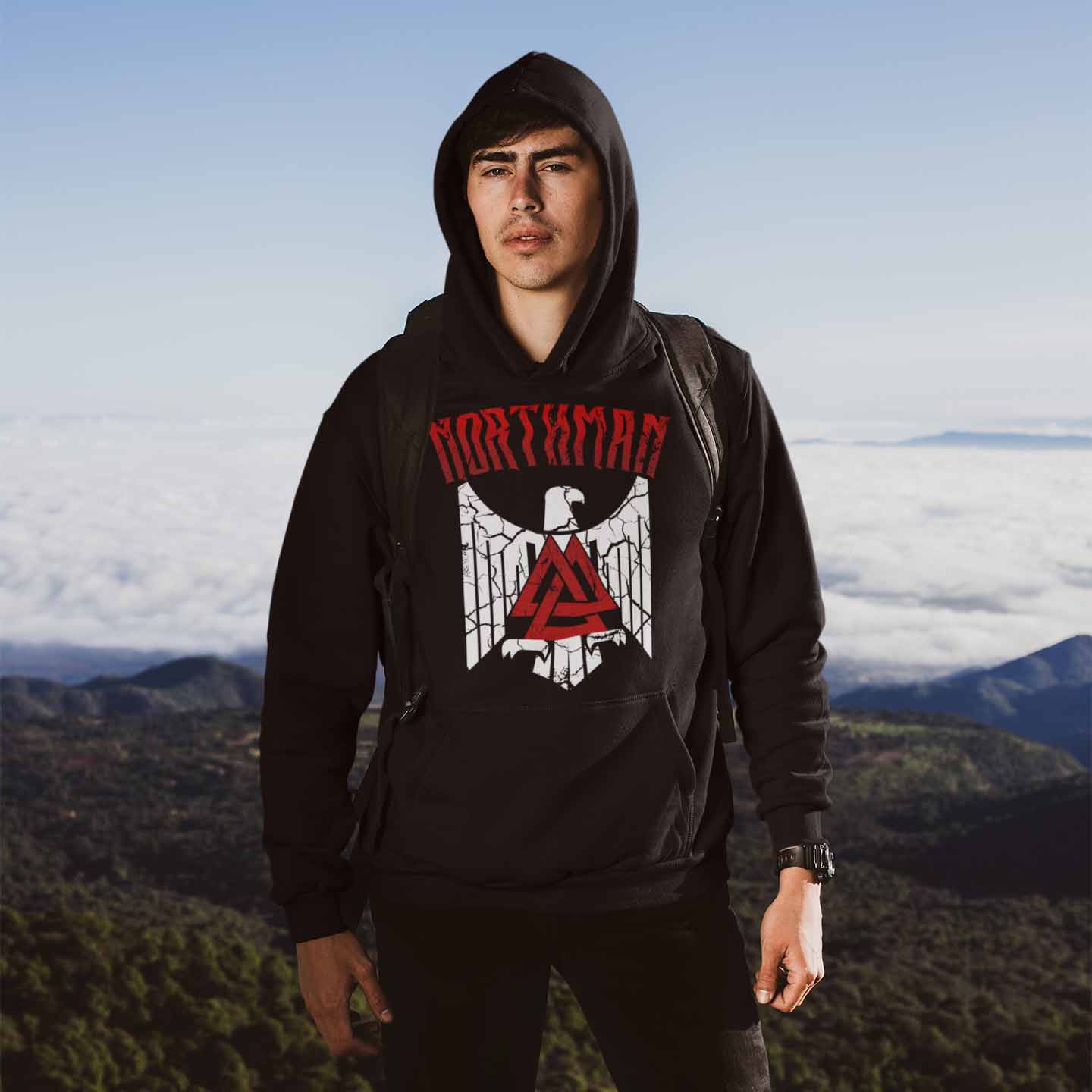 NORTHMAN - Premium Hoodie Hoodie MarketPrint 