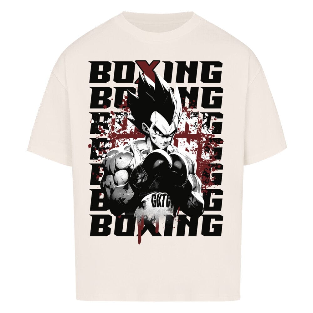 SAIYAJIN BOXING - Oversized Shirt T-Shirt MarketPrint XS Natural Raw 