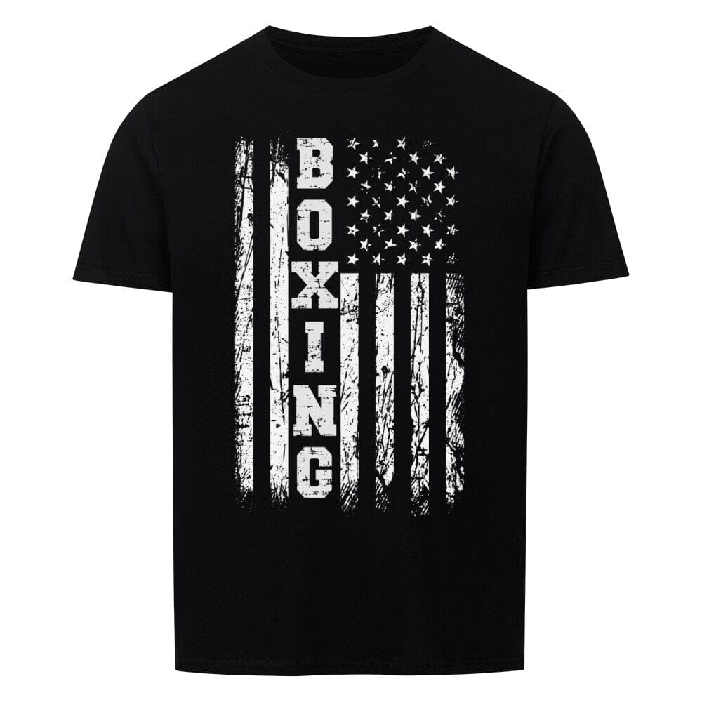 AMERICAN BOXING - Shirt Unisex T-Shirt MarketPrint S Schwarz 