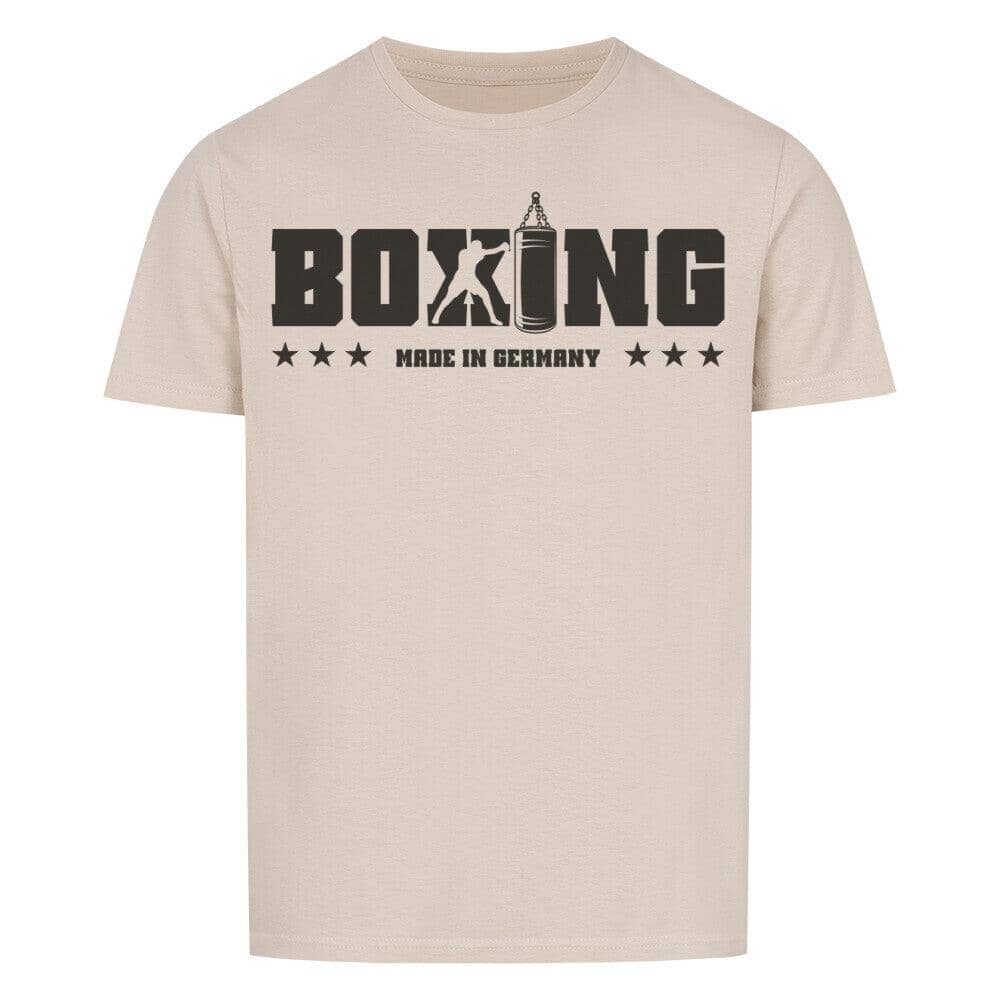 BOXING MADE IN GERMANY - Basic Shirt Unisex T-Shirt MarketPrint S Sand 